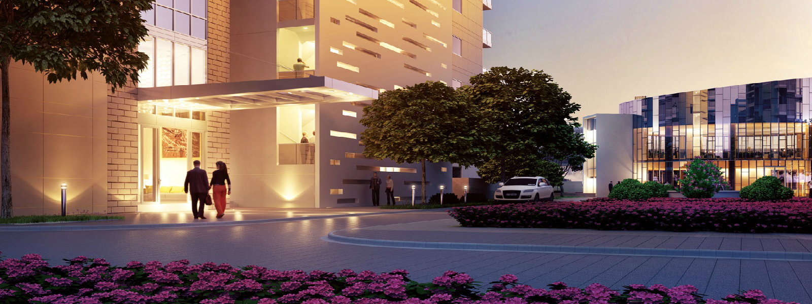 Golf Course Extension Road view IREO Grand Arch