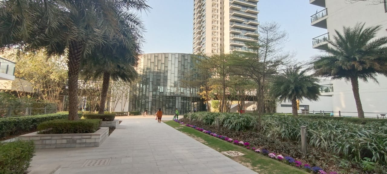 Luxury clubhouse lounge at IREO Grand Arch Gurgaon